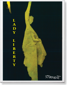 Lady Liberty STRAUGHT Print - 18"x24"